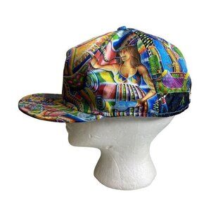 The Headspace Psychedelic Art Snapback Hat‎